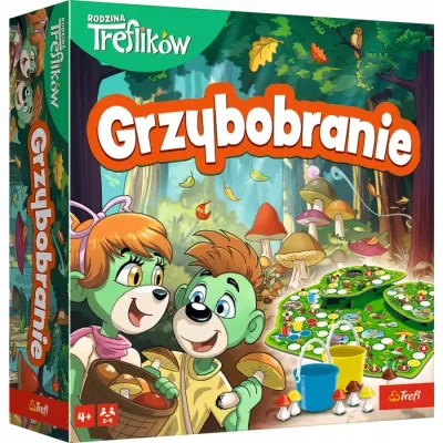 Trefl Gra Grzybobranie Rodzina Treflików