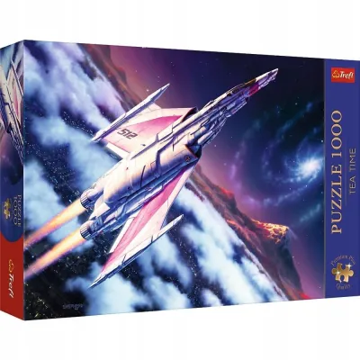 Trefl Puzzle 1000 el Prem Plus Tea Time Lot w kosmos 
