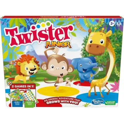 Hasbro Gra Twister Junior 2w1