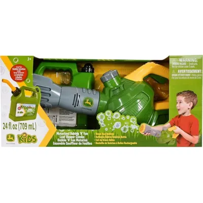 TOMY John Deere dmuchawa do liści bańki mydlane 