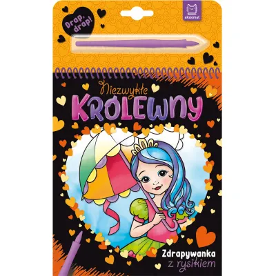 Aksjomat Niezwykłe królewny Zdrapywanka z rysikiem