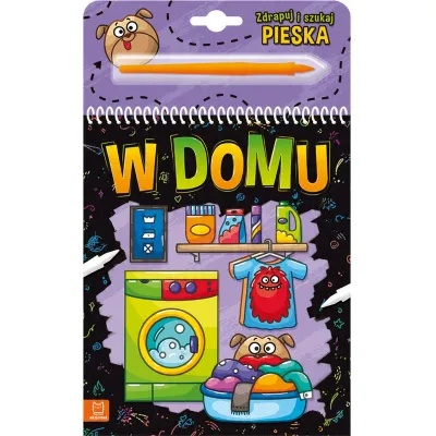 Aksjomat Książka Zdrapuj i szukaj pieska W domu 