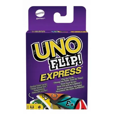Mattel UNO FLIP! Express gra karciana