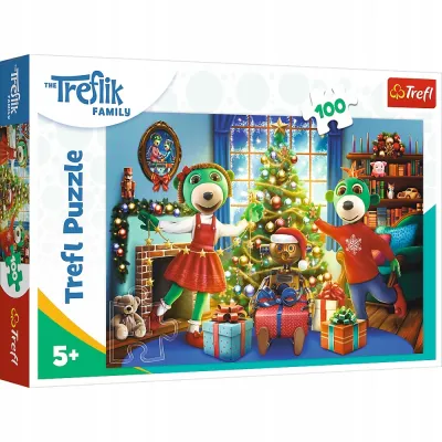 Trefl Puzzle 100 el Zimowe Trefliki