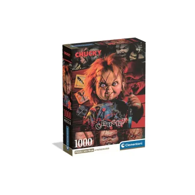 Clementoni Puzzle 1000 el Compact Horror Collection Chucky