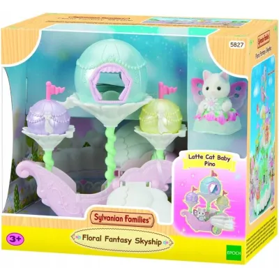 SYLVANIAN Latający pojazd kwiatowy wróżek