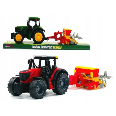 Gazelo Traktor z rozsiewaczem 