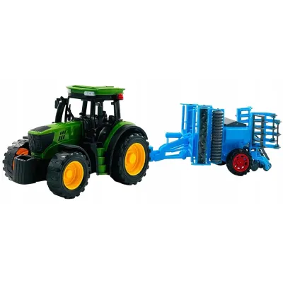 Gazelo Traktor z maszyną rolniczą 