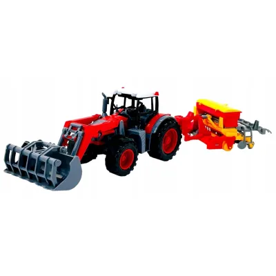 Gazelo Traktor z maszyną rolniczą 