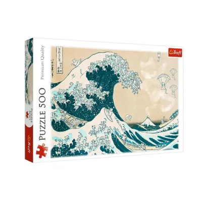 Trefl Puzzle 500 el Wielka kocia fala