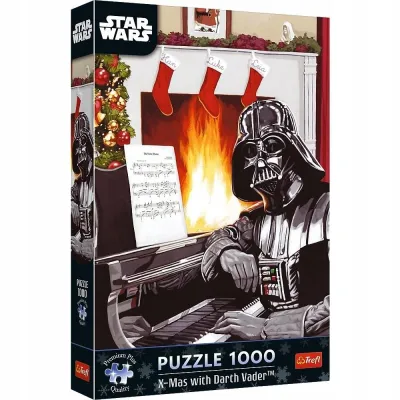 Trefl Puzzle 1000 el XMAS Prem Plus święta z Darth Vader