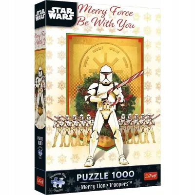 Trefl Puzzle 1000 el XMAS Prem Plus świąteczne Patrol Szturmowców