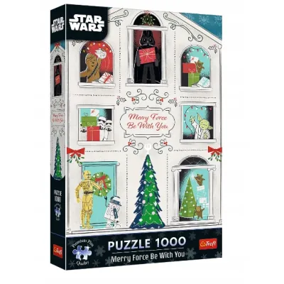 Trefl Puzzle 1000 el XMAS Prem Plus Niech Moc świąteczna Będzie z tobą 