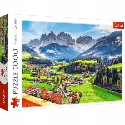 Trefl Puzzle 1000 el St.Magdalena Dolomity Włochy