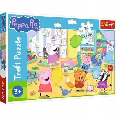 Trefl Puzzle Maxi 24 el Piękna Peppa