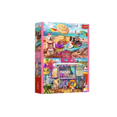 Trefl Puzzle 2x500 el Wakacyjny czas