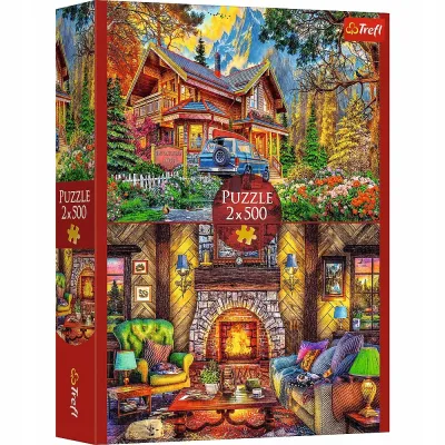 Trefl Puzzle 2x500 el Wycieczka w góry