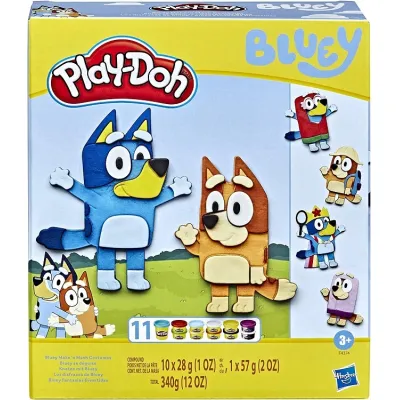 Hasbro Play doh Bluey i Bingo zestaw 11 tub