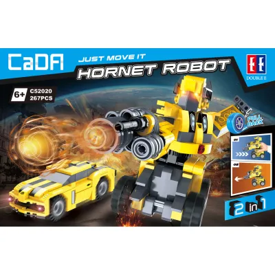 Cada klocki Hornet robot 2w1