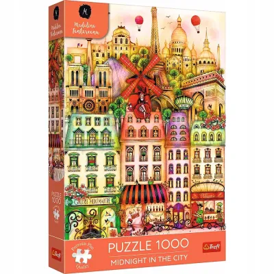 Trefl Puzzle 1000 el Prem Plus O północy w Paryżu