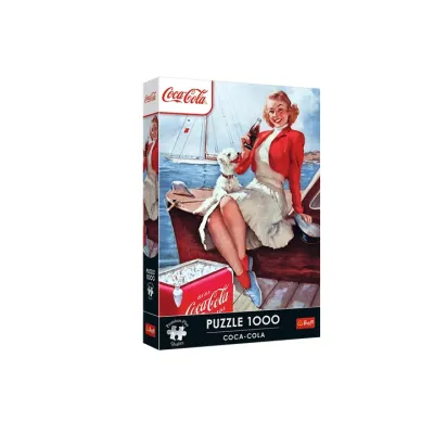 Trefl Puzzle 1000 el Prem Plus CocaCola Czas na przerwę 