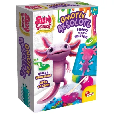 Lisciani Slumi Science gniotek Aksolotl