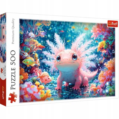 Trefl Puzzle 500 el Aksolotl