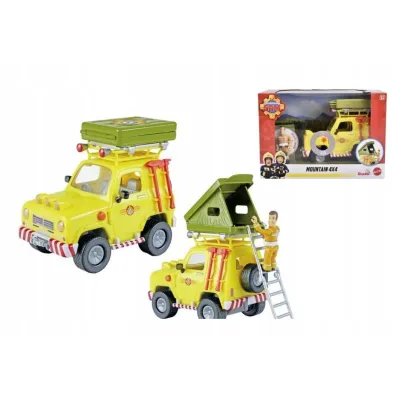 Simba Strażak Sam jeep 4x4 z namiotem
