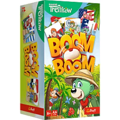 Trefl Gra Boom Boom Rodzina Treflików