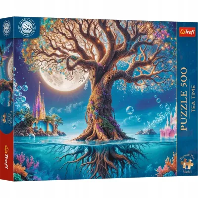 Trefl Puzzle 500 el Prem Plus Tea Time Magiczne drzewo