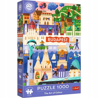 Trefl Puzzle 1000 el Prem Plus Budapeszt Węgry