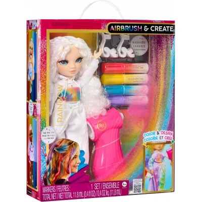 MGA Rainbow High Lalka Air brush Create