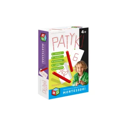 Multigra Montessori zabawka edukacyjna patyki