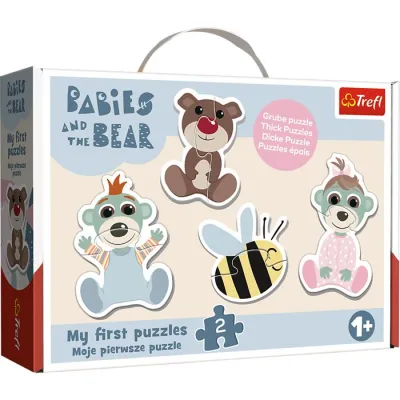 Trefl Puzzle Baby Classic Przyjacielskie Bobaski