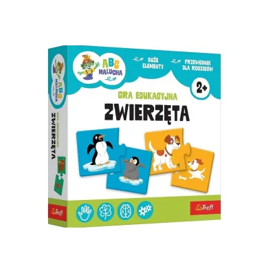 Trefl Gra Zwierzęta ABC Malucha