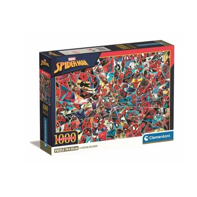 Clementoni Puzzle 1000 el Compact Spiderman