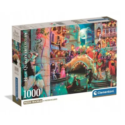 Clementoni Puzzle 1000 el Compact Carnival Moon