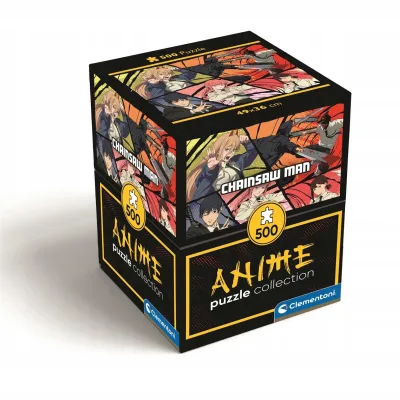Clementoni Puzzle 500 el Cubes Anime Chainsaw Man