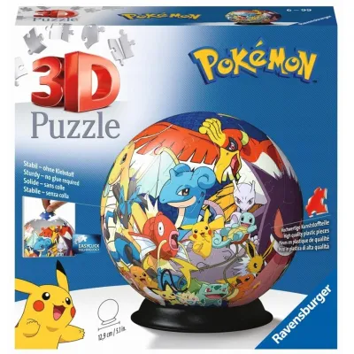 Ravensburger Puzzle 3D Kula 72 el Pokemon