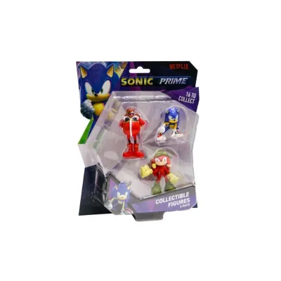 SUPER BUZZ Sonic Prime zestaw 3 fig MIX