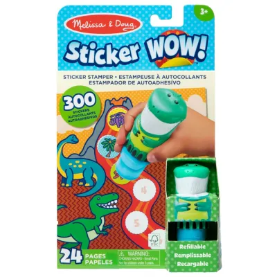SPINMaster Melissa&Doug świat naklejek Dinozaur