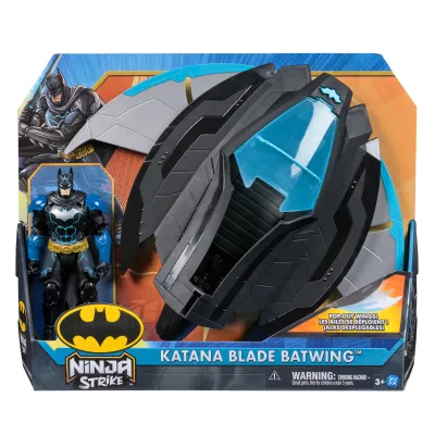 SPINMaster Batman Ninja Batwing i figurka