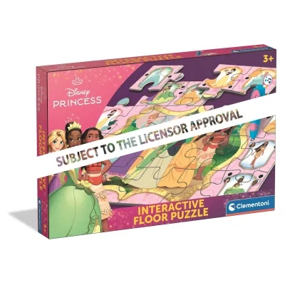 Clementoni Disney interaktywne Puzzle dywan Księżniczki