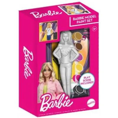 Barbie figurka gips i farbki mix 
