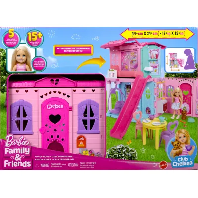 Barbie Chelsea rozkładany domek dla lalek