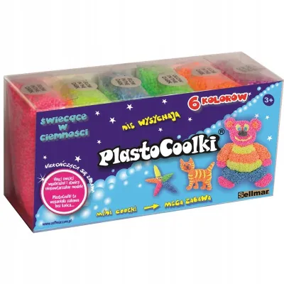 PlastoCoolki świecące 6szt
