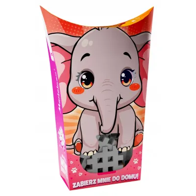 Marioinex Klocki waffle mini Pocket Pets Słoń