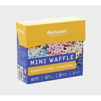 Marioinex Klocki waffle Konstruktor 200 el Podróżnik