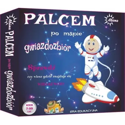Abino Gra planszowa Palcem Po Mapie Gwiazdozbiór