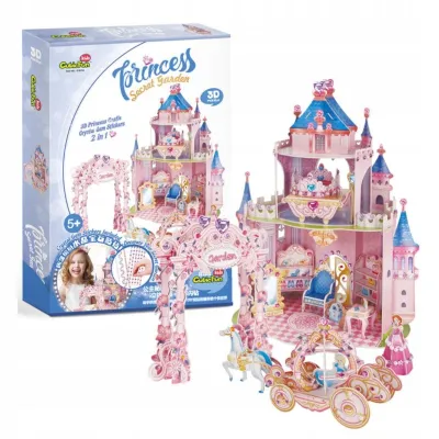 Cubic Fun puzzle 3D Princess Secret garden
